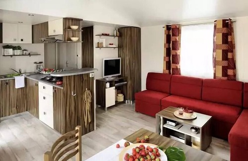 Souillac Casa | Camping La Paille Basse ***** - Mobil Home Premium 4 habitaciones 7/8 personas