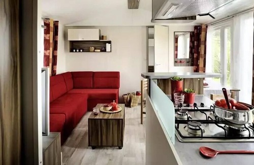 Souillac Casa | Camping La Paille Basse ***** - Mobil Home Premium 4 habitaciones 7/8 personas