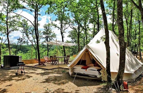 Souillac Casa | Camping La Paille Basse ***** - Glamping carpa 4 personas