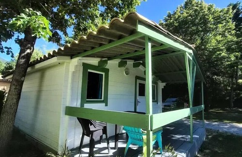 Annot Chalet De Esquí | Camping la Ribière *** - Chalet 24m2 - 2 bedrooms 4 people
