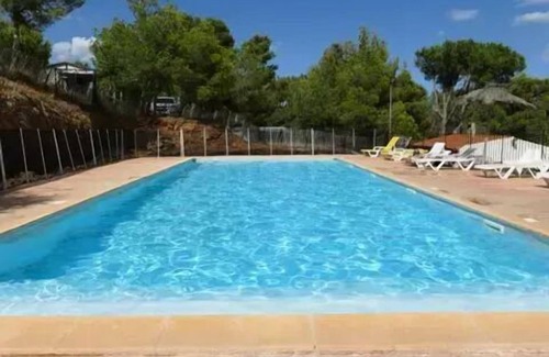 Salses-le-Chateau Casa | Camping Le Bois De Pins ** - Mobilhome para 6 personas