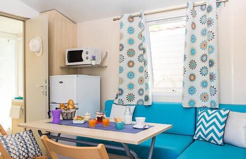 Saint-Yvi Casa | Camping Le Bois de Pleuven **** - Mobi Home Classic 3 habitaciones 6 personas