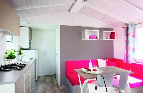 Saint-Jean-de-Monts Casa | Ambos acampar Orouet *** - Casa móvil Super Mercure 3 habitaciones 4/6 personas