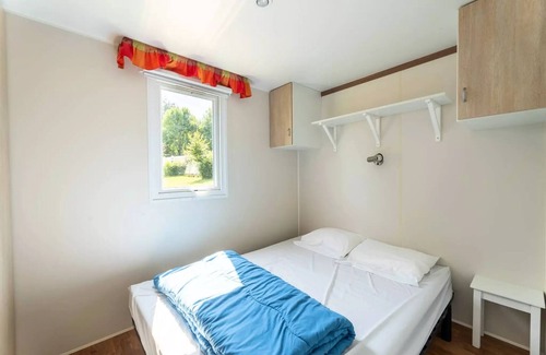 Canet-de-Salars Casa | Camping Le Caussanel* - Loggia Classic 26m² - Uncovered terrace - air conditioning - TV for 4 people