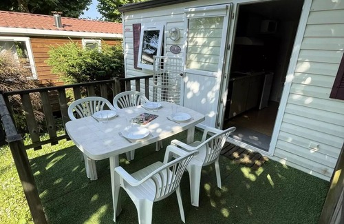 Ornans Casa | Camping Le Chanet *** - Casa Móvil Alésia 3 Habitaciones 4 Personas