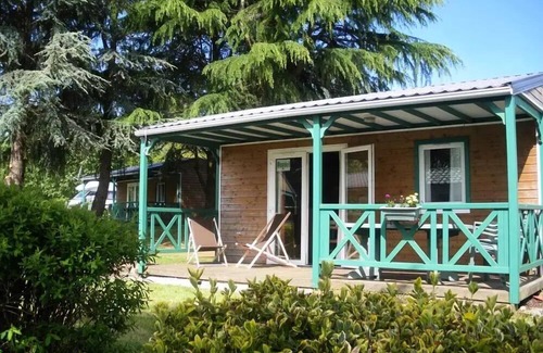 Saint-Nicolas des Eaux Chalet De Esquí | Camping Le Clos Blavet *** - Chalet Canelle 3 Habitaciones 4 Personas