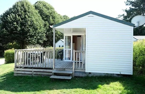 Saint-Nicolas des Eaux Casa | Camping Le Clos du Blavet *** - Casa móvil Pacífico 3 habitaciones 5 Personas