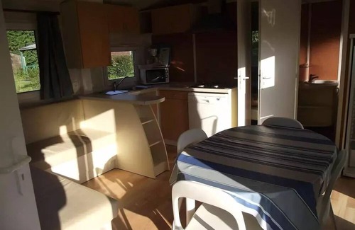 Saint-Nicolas des Eaux Casa | Camping Le Clos du Blavet *** - Mobil Home Flores 3 Habitaciones 5 Personas