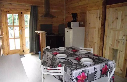 Saint-Nicolas des Eaux Chalet De Esquí | Camping Le Clos du Blavet *** - Chalet Ark 4 Habitaciones 6 Personas