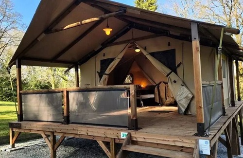 Saint-Nicolas des Eaux Casa | Camping Le Clos du Blavet *** - Lodge Kenya 3 rooms 5 people Without sanitary facilities