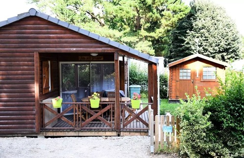 Saint-Nicolas des Eaux Chalet De Esquí | Camping Le Clos du Blavet *** - Chalet Fabre 6 persons