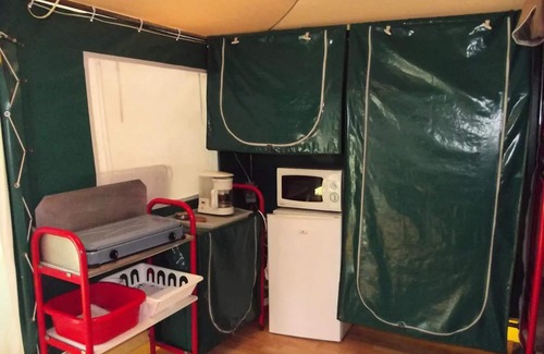 Le Grand Serre Casa | Camping Le Grand Cerf **** - Bungalow de lona de 3 habitaciones para 5 personas