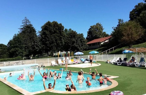 Le Grand Serre Chalet De Esquí | Camping le Grand Cerf **** - Chalet Comfort (30m2) with covered terrace, 2 bedrooms 5 people