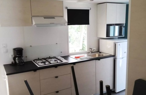 Recoules-Previnquieres Casa | Camping Le Plô *** - Casa Móvil 3 Habitaciones 4 Personas