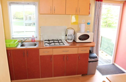 Verteillac Casa | Camping Le Pontis*** - Mobile Home 3 rooms 5 people covered terrace