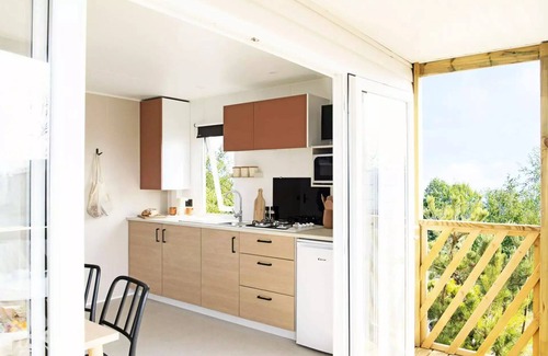 Nevez Casa | Camping Le Raguenès Plage**** - Mobile home Loggia Bay 3 Rooms 4 People