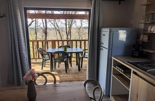 Belloc Casa | Camping le Roc del Rey** - Mobile home cabin for 4 people
