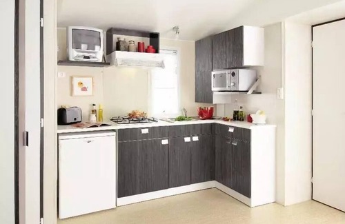 Saint-Maurice-d'Ibie Casa | Camping Le Sous Bois *** - Mobile home O'Hara 3 rooms 6 people