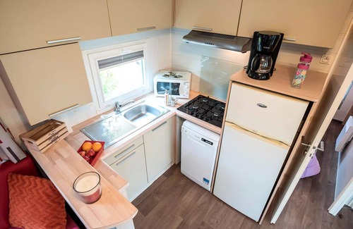 Severac-d'Aveyron Casa | Calquières de camping **** - Casa móvil agradable confort Plus 4 Habitaciones 6 Personas