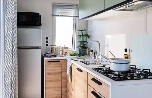 Alrance Casa | Camping Les Cantarelles *** - Mobil home Comfort - 3 bedrooms 6 people