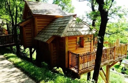 Beaumont-du-Perigord Casa | Camping Village **** Le Moulin de SURIER - Chalet Moorea 2 Habitaciones 2 Personas