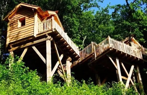 Beaumont-du-Perigord Casa | Camping Village **** Le Moulin de SURIER - Chalet Moorea 2 Habitaciones 2 Personas