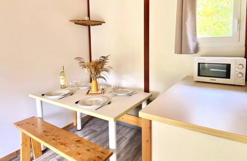 Beaumont-du-Perigord Casa | Camping Village **** Le Moulin de SURIER - Chalet Rêve 3 Habitaciones 4 Personas