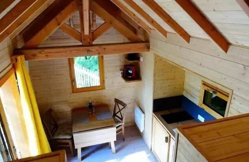 Beaumont-du-Perigord Cabina | Camping Village **** Le Moulin de Surier - Perched Cabin 4 People