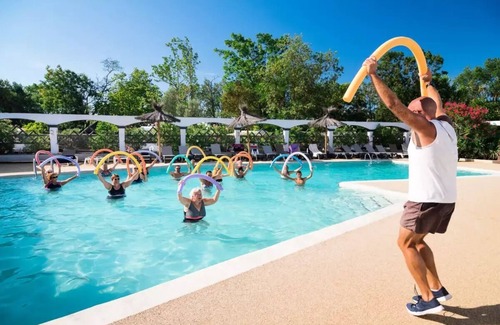 Canet Casa | Camping maeva Club Les Rivières **** - Mobile Home 3 Rooms 4 people Air-conditioned + TV