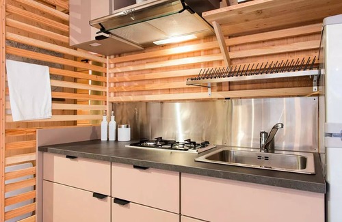 Laruns Casa | Camping maeva Escapades des Gaves **** - Cabin on Stilts 3 Rooms 5 People + TV