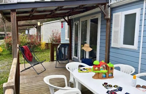 Messery Casa | Camping maeva Escapades Relais du Léman *** - Cozy Mobile Home 4 Rooms 6 People Air Conditioned + TV