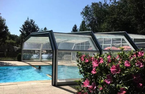 Messery Casa | Camping maeva Escapades Relais du Léman *** - Cozy 3 Room Mobile Home 4 People Air Conditioned + TV