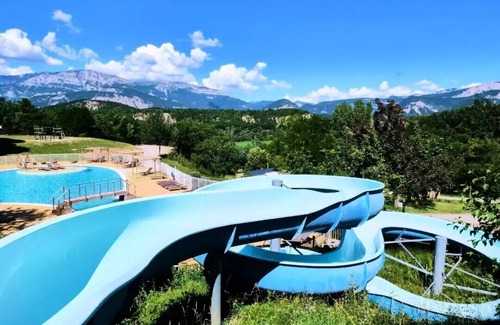 Recoubeau-Jansac Casa | Acampar Couriou **** - Bungalow Confort 3 habitaciones 5 Personas