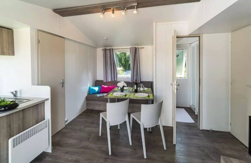 Plougasnou Casa | Camping de Mesqueau *** - Casa móvil Superior Riviera 4 habitaciones para 6 personas