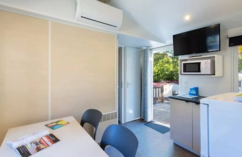 Greoux-les-Bains Casa | Camping Paradis La Pinède**** - Mobile home Cezanne 3 rooms 4 people Air-conditioned