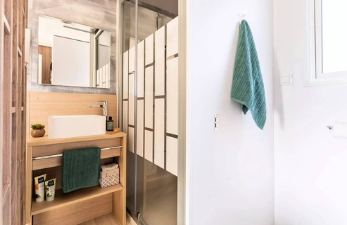 Loches Casa | Camping Romanée La Citadelle* - EXCLUSIVE mobile home - 3 bedrooms - 2 bathrooms - Private SPA 6 people