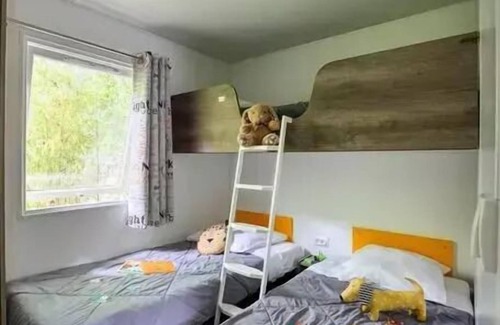 Privas Casa | Camping Sandaya Les Jardins De Privas **** - Mobile home for 5 people