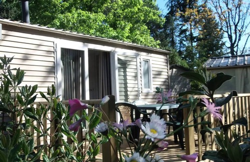 Saint-Jean-du-Gard Chalet De Esquí | Camping des Sources *** - Chalet 4 piezas para 8 personas