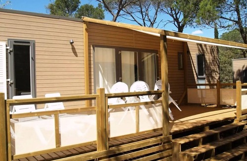 Le Muy Casa | Camping Tikayan Les Cigales***** - Mobile Home Missouri Premium 3 Rooms 2 Bathrooms 4/5 People Air Conditioning