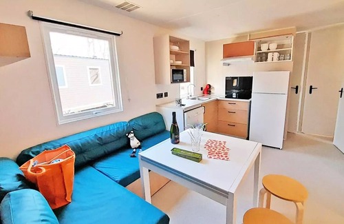 Bauduen Casa | Camping Tikayan Rives du Lac de Sainte Croix*** - Mobile home Maryland Comfort 5 rooms 8/10 people Air-conditioned