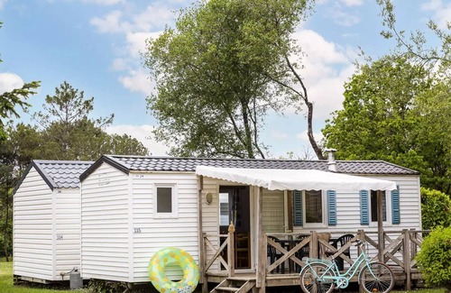 Nesles-la-Vallee Casa | CampingLe Grand Paris**** - Comfort mobile home 4 rooms 6 people