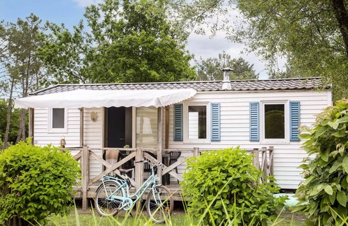 Nesles-la-Vallee Casa | CampingLe Grand Paris**** - Comfort mobile home 4 rooms 6 people