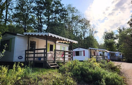 Salles Casa | Camping Bastides **** - Carpa Sahari 3 habitaciones 4 personas sin sanitarios