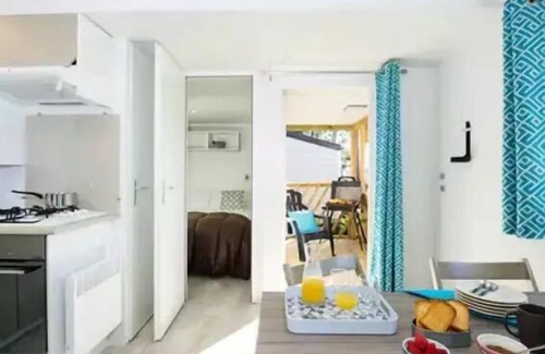 Nans-les-Pins Casa | Campsite Domaine de la Sainte Baume**** - 3-room Comfort mobile home for 4 people Air-conditioned + TV