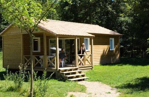 Montels Casa | Camping L'Arize **** - Chalet Bois 4 Habitaciones 6 Personas