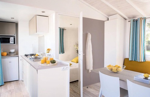 Montels Casa | Flower L'Arize campsite **** - Riviera Confort 3-room mobile home for 4 people