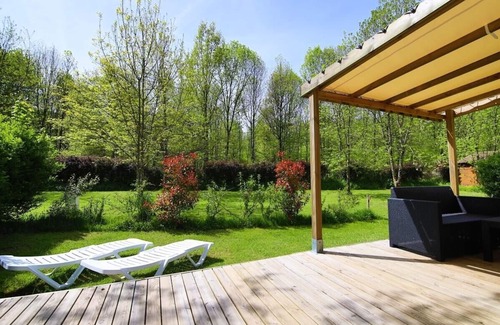 Montels Casa | Flower L'Arize campsite **** - Riviera Confort 3-room mobile home for 4 people