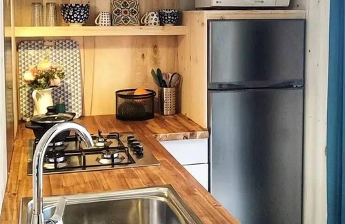 Saint-Antonin Noble Val Chalet De Esquí | Campsite Les 3 Cantons**** - Mobile home Upapa 3 rooms 4 people