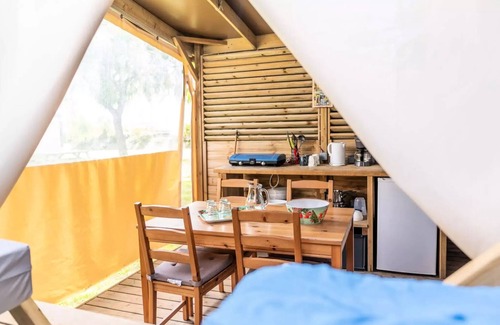 Treguennec Casa | Campsite Kerlaz *** - Bungalow Lodge Cop'Camp 3 rooms 4 people Without toilet blocks