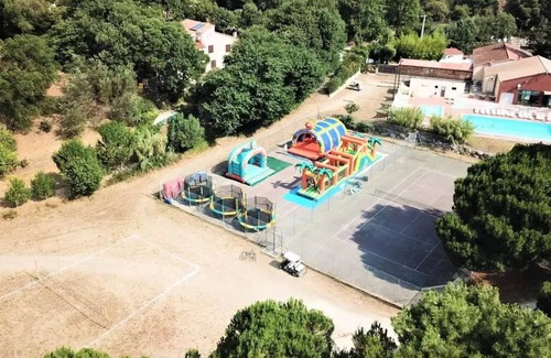 Saint-Jean-Pla-de-Corts Casa | Campsite Les Casteillets *** - Mobile home Comfort 28 m2 - 2 bedrooms - air conditioning 4 people